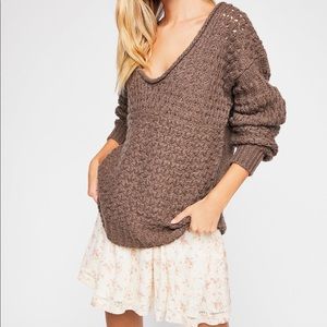 Free People Crashing Waves Sweater; NEW